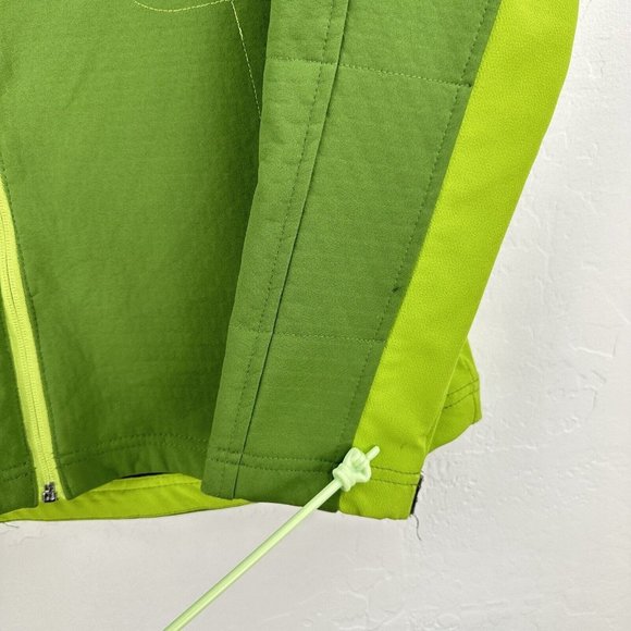 Brooks Jacket Womens Small‎ Green Shelter Tech Zip Up Running Walking Outdoor - Picture 7 of 16